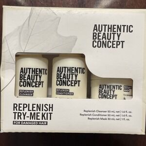 Authentic Beauty Concept Hydrate Try Me Kit - Shampoo, Conditioner, & Hair Mask‎